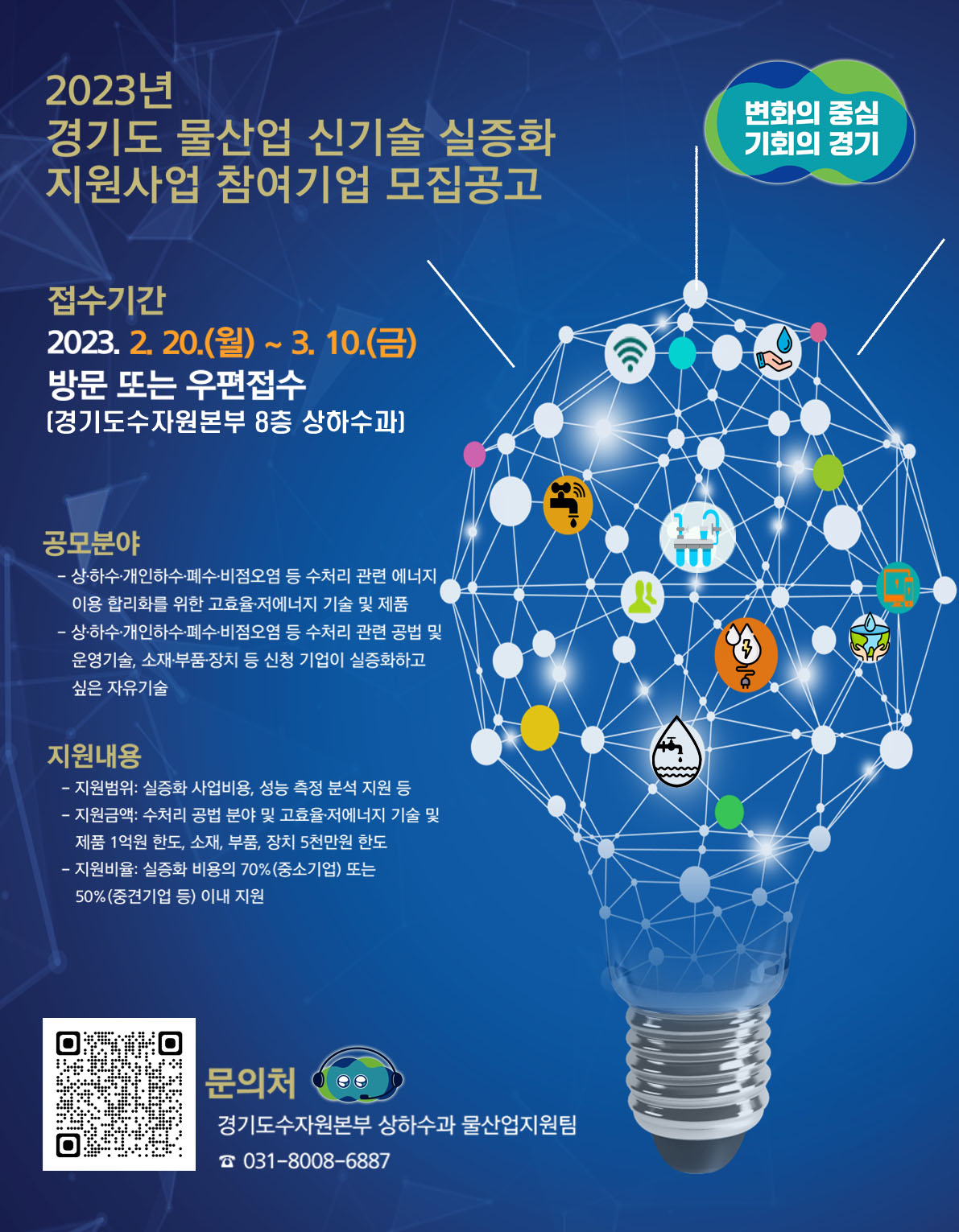 경기도 물산업 신기술 실증화 지원사업 참여기업 모집 포스터.jpg
