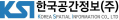 한국공간정보 로고
