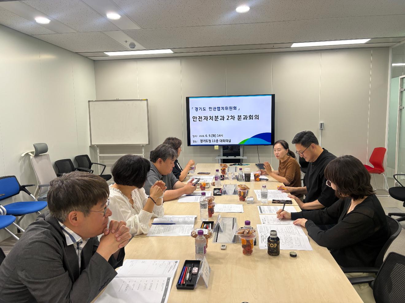 (2026.6.9.) 안전자치분과 2차 분과회의