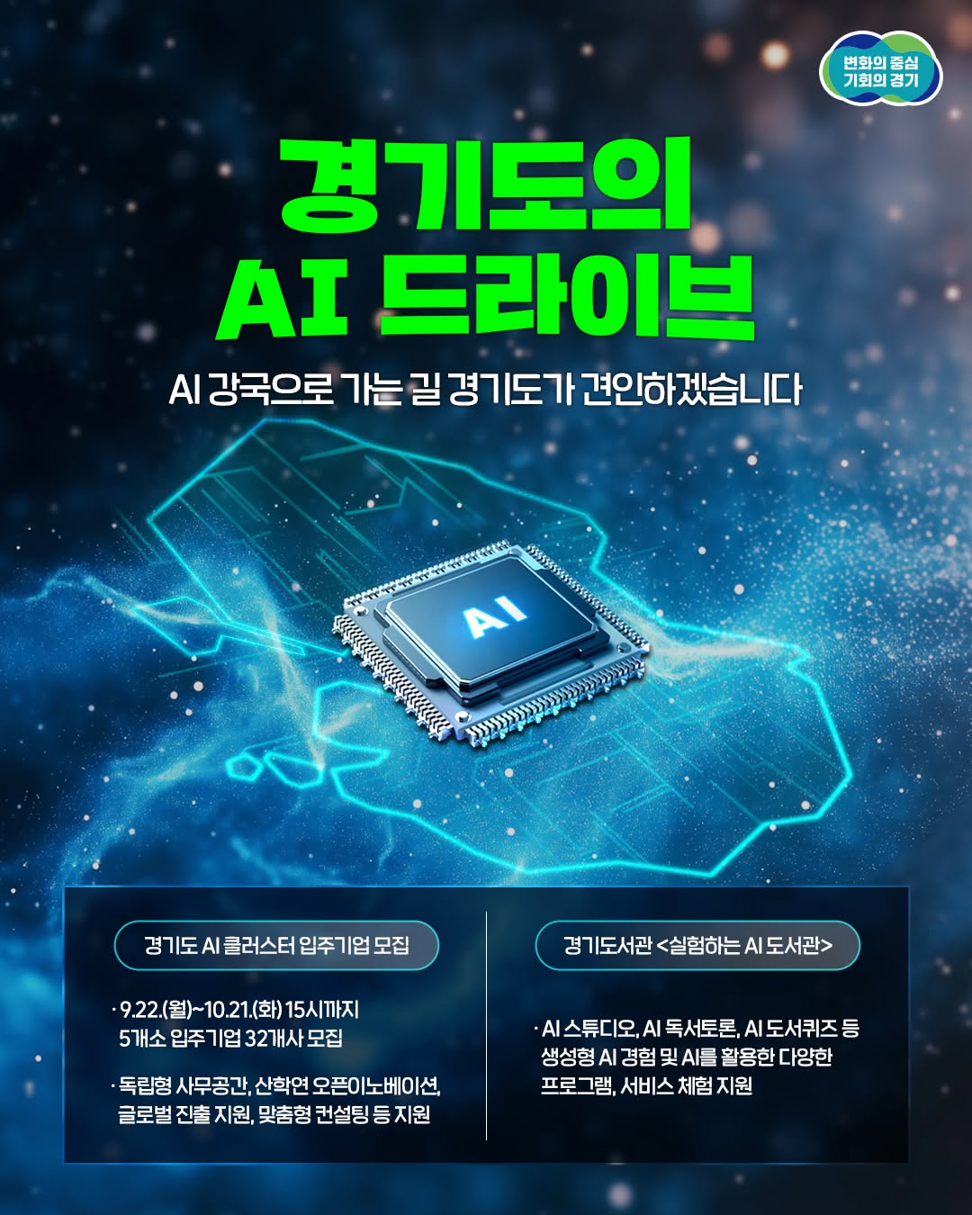 ✨ 경기도의 AI 드라이브 👉 최첨단 AI 기업들이 모여