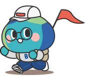 야구복을 입고 어딘가로 향하는 봉공이