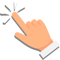 클릭하는 손 모양