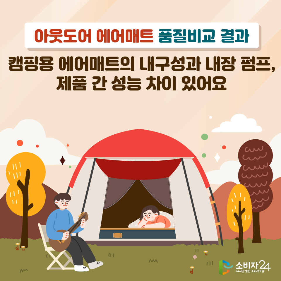 아웃도어 에어매트 품질비교 결과, 캠핑용 에어매트의 내구성과 내장 펌프, 제품 간 성능 차이 있어요