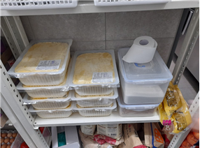 냉동·냉장보관제품의 상온 보관 사진