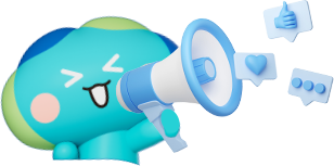 메가폰 든 봉공이