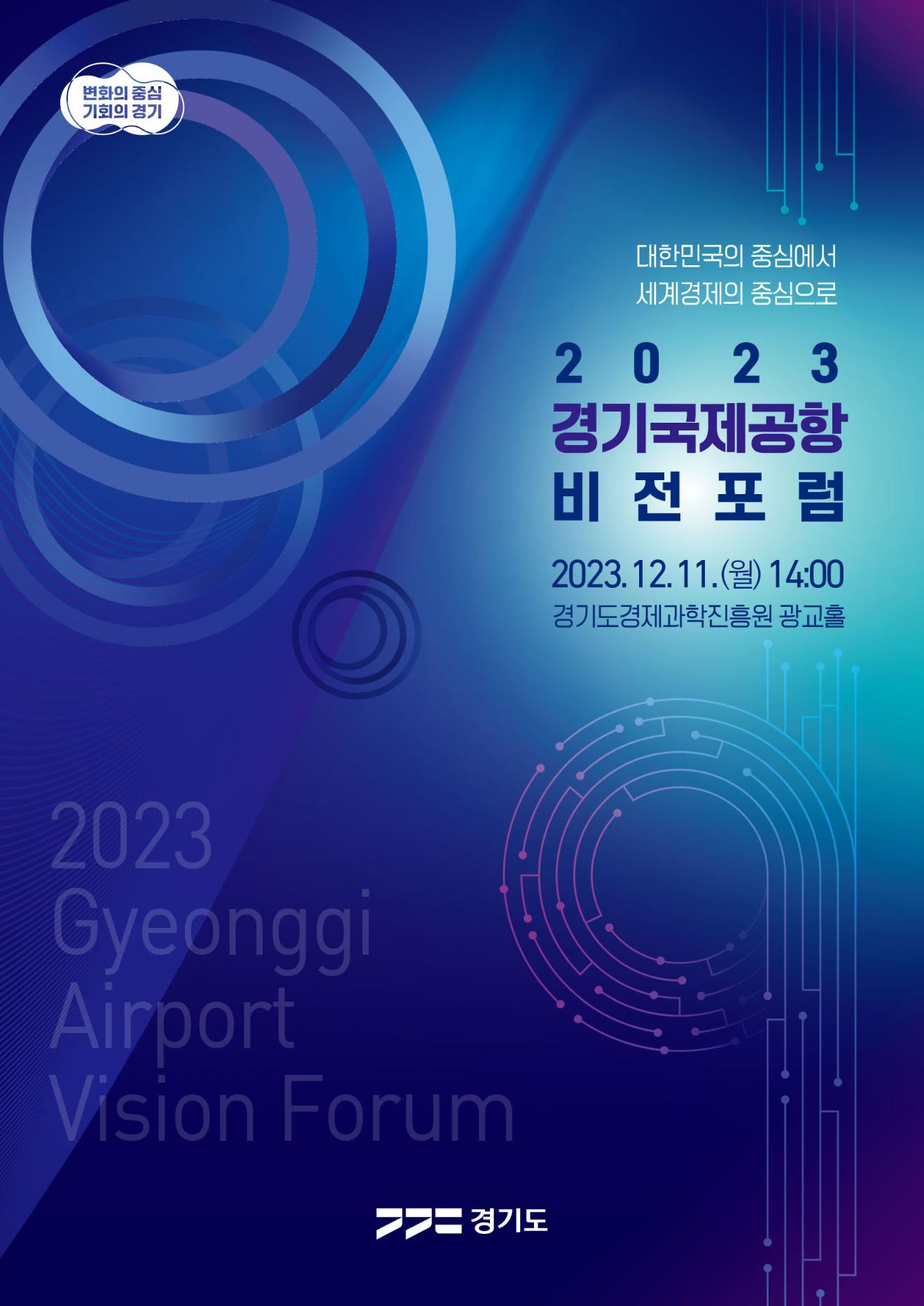 2023 경기국제공항 비전포럼 개최