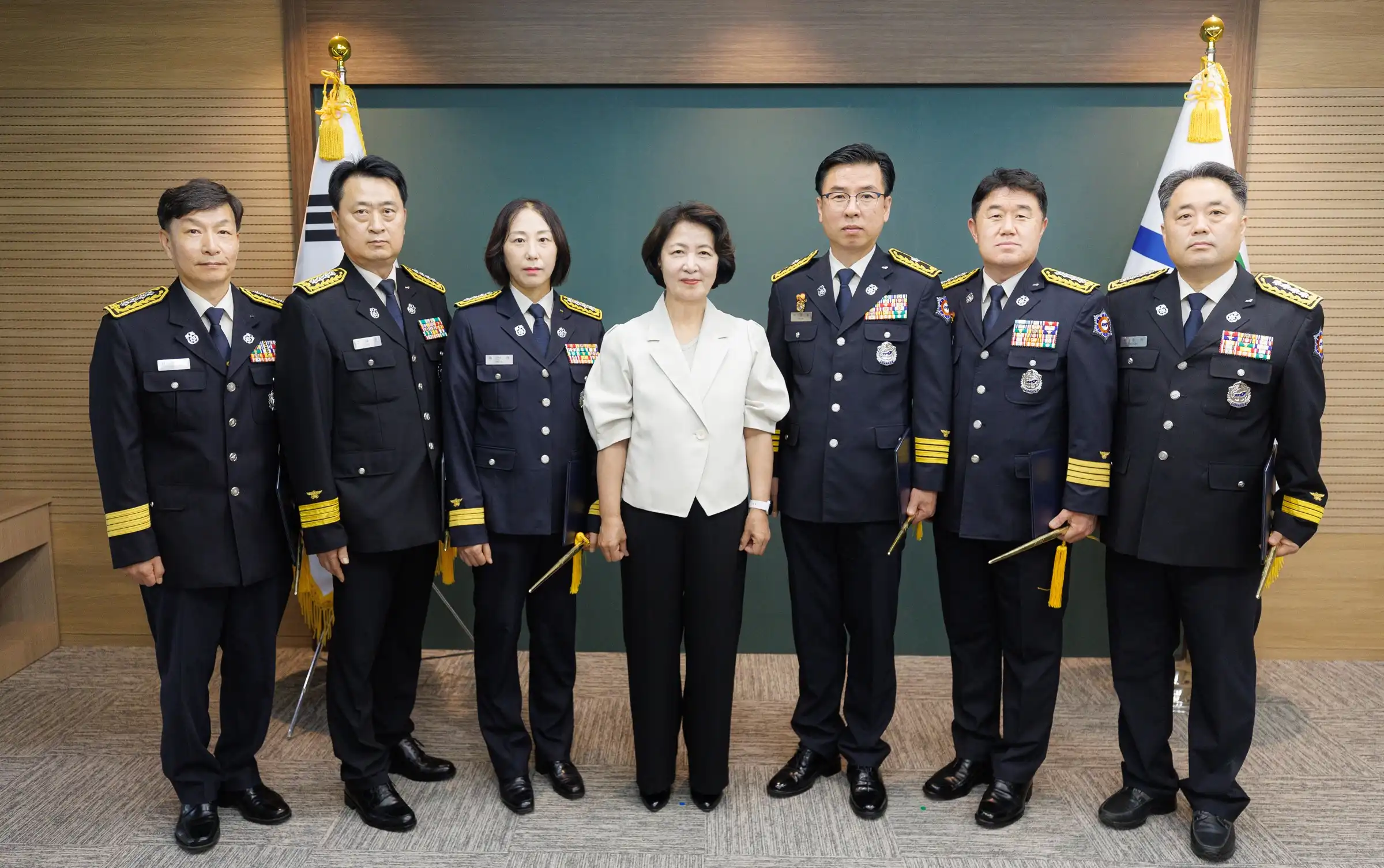  경기도소방재난본부 소방준감 및 소방정 승진자 임명장 수여식 