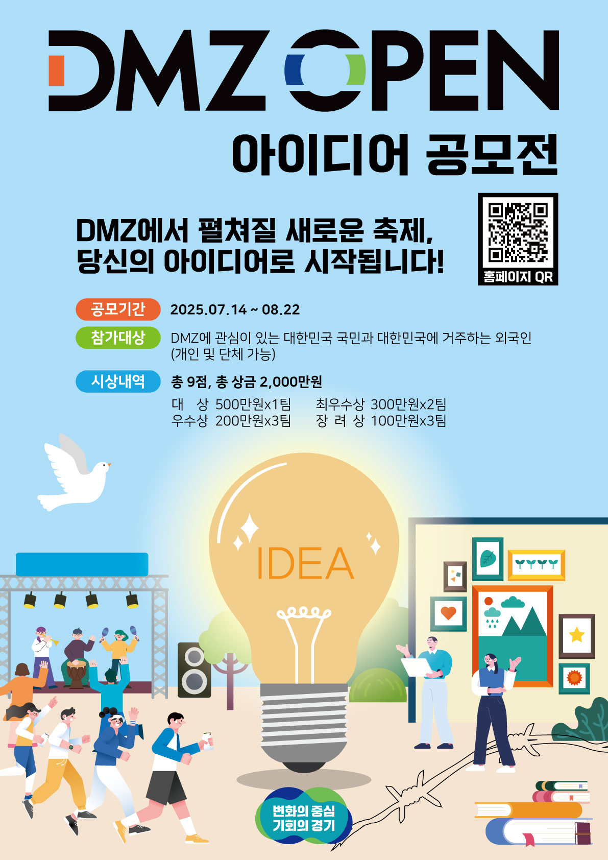 ’25년 DMZ OPEN 아이디어 공모전