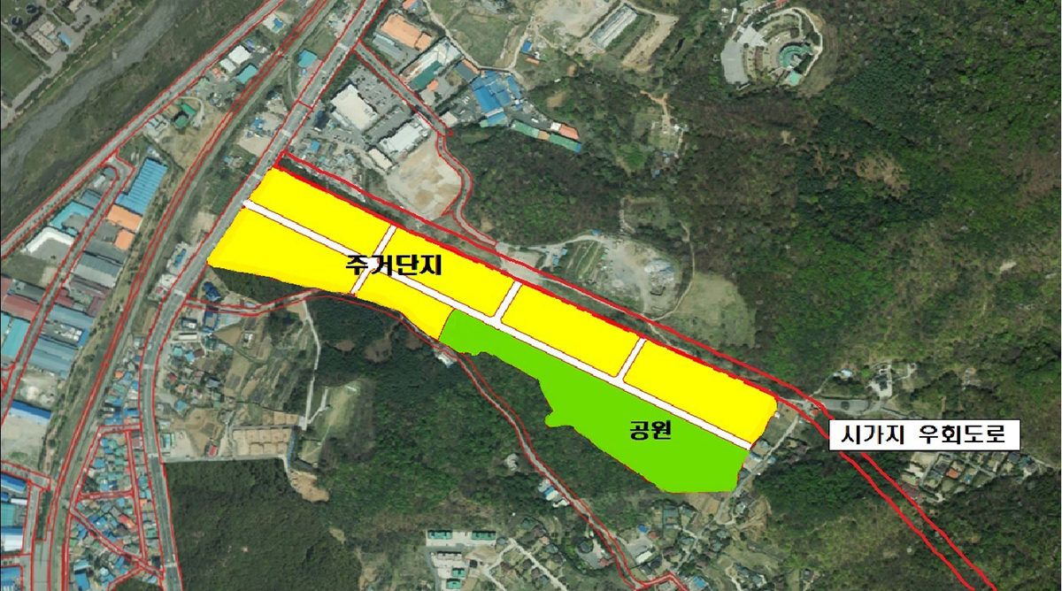 캠프 캐슬 개발 계획(안) ※ 주변지역 포함