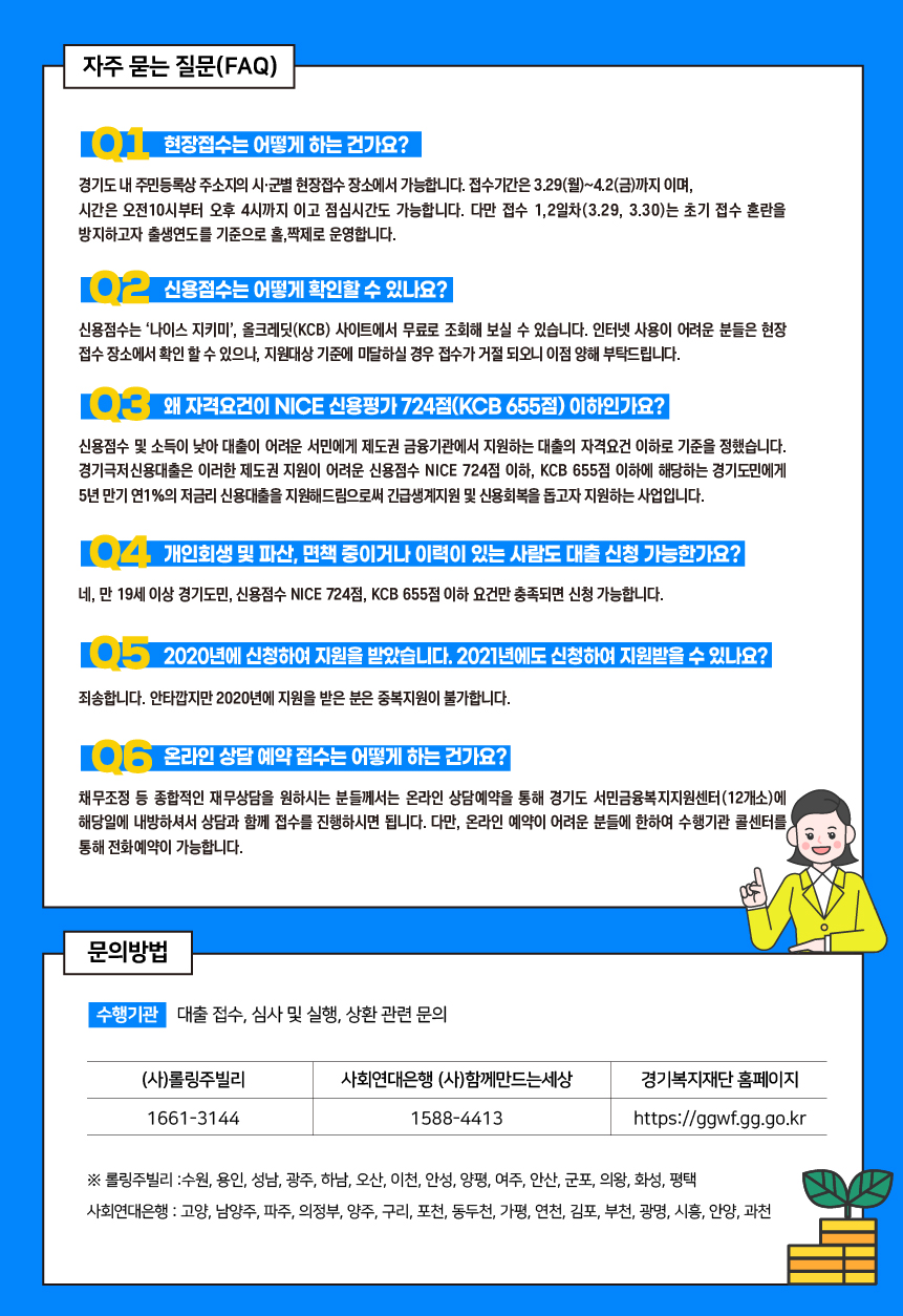 수원시 권선구 개인회생파산신용회복지원제도 5