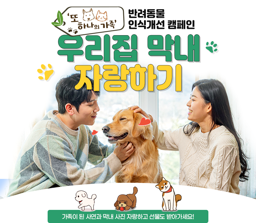 또 하나의 가족 온라인 캠페인 / 우리집 막내 자랑하기