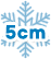 적설량 5cm 이미지