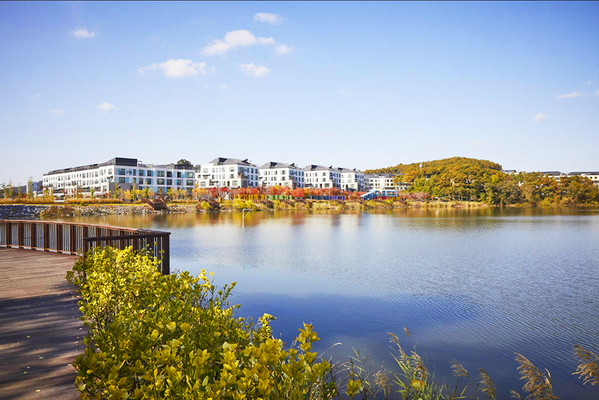 호수공원 풍경
