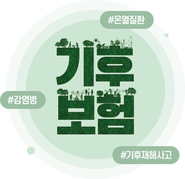 기후보험 포스터
