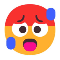 더운 얼굴_이모지