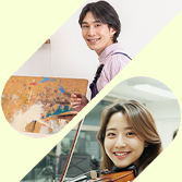 기회소득:예술인 남 녀의 사진