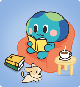 집에서 여가를 즐기는 봉공이