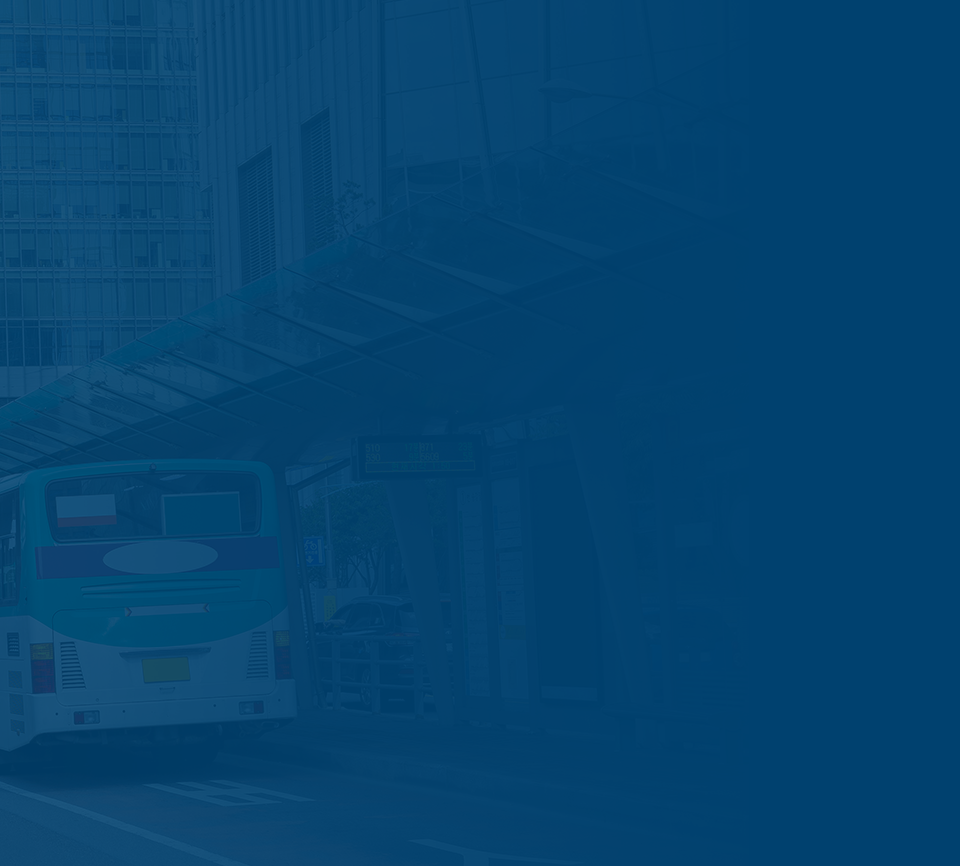 경기도 버스 정류장 풍경