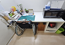 (김포시) 하부 개방형 고정식 작업대 설치 설치 사업 후 사진